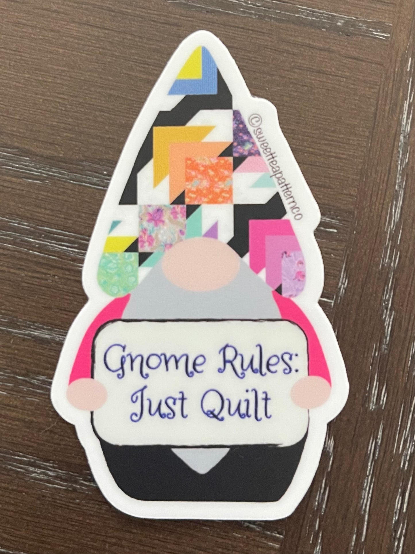 Gnome Rules Sticker