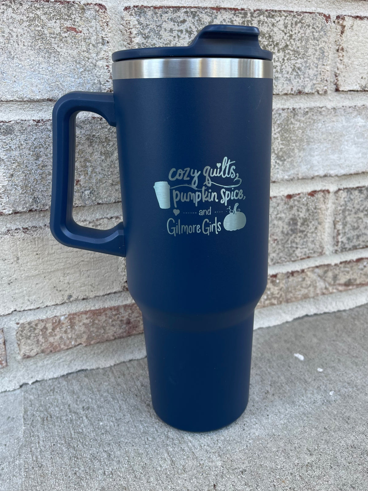 Cozy Quilts 40oz Tumbler