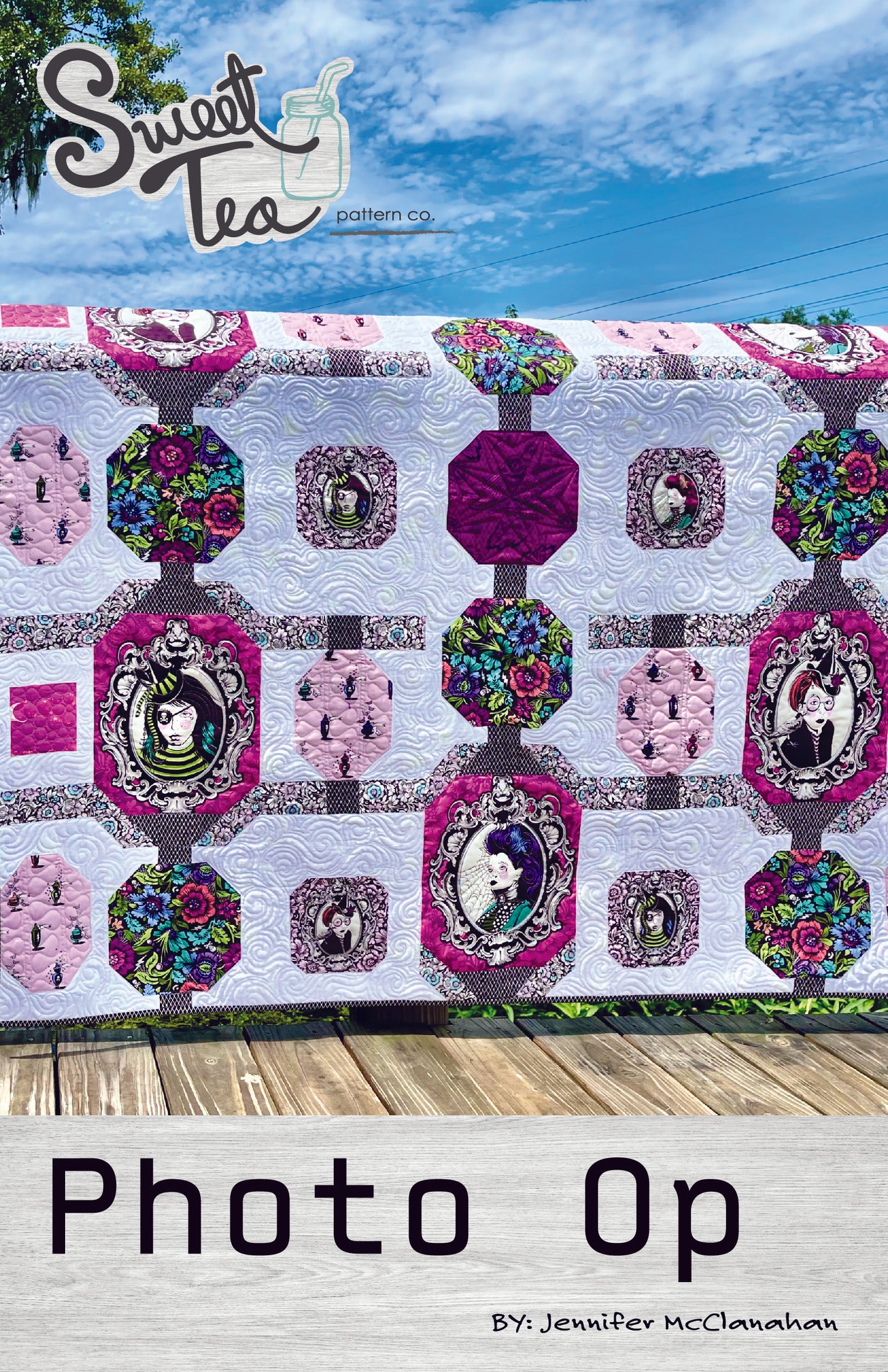 Photo Op Quilt Kit - Nightshade Deja Vu