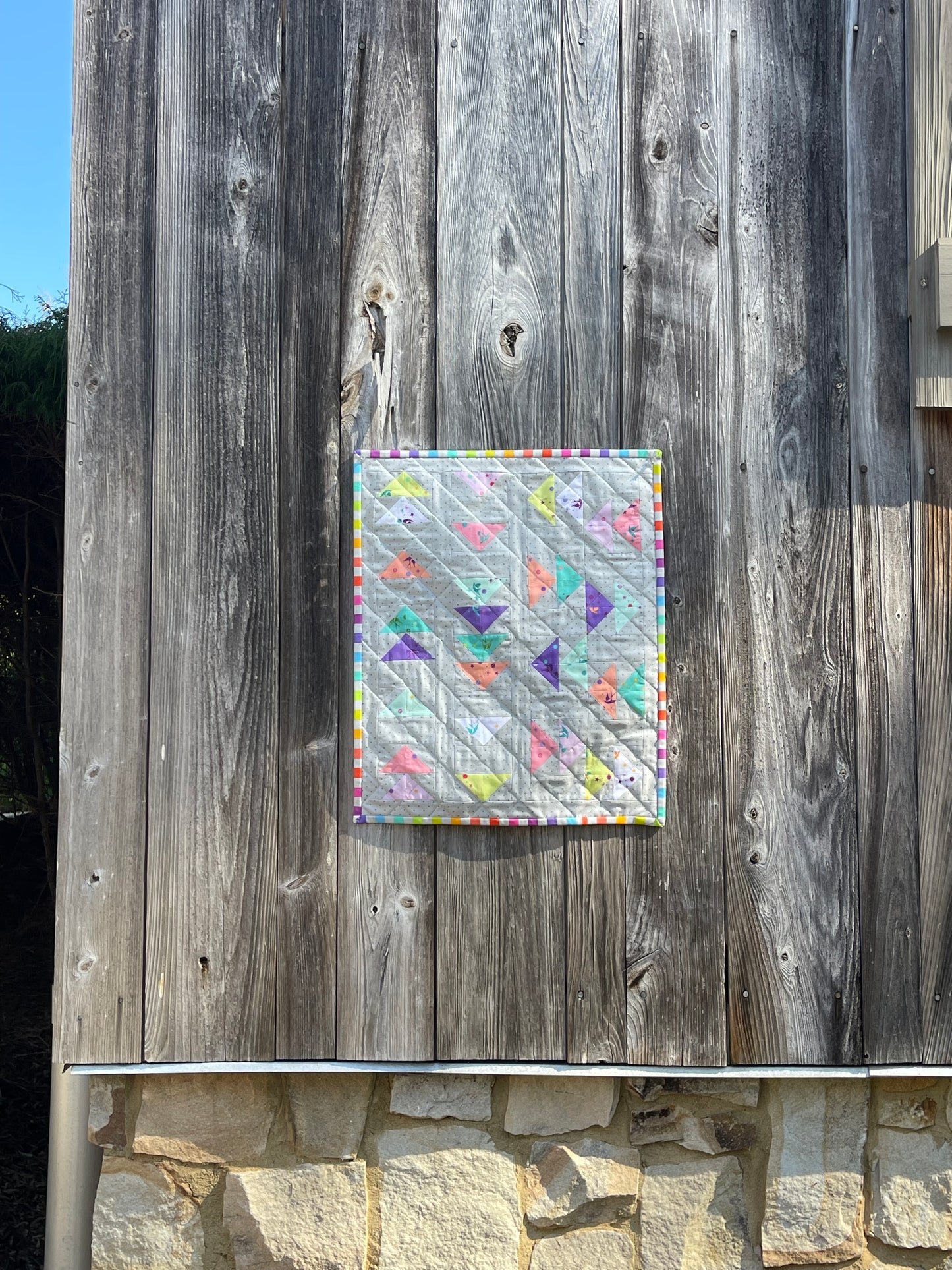 Baby Geese Mini Quilt (Paper Pattern)