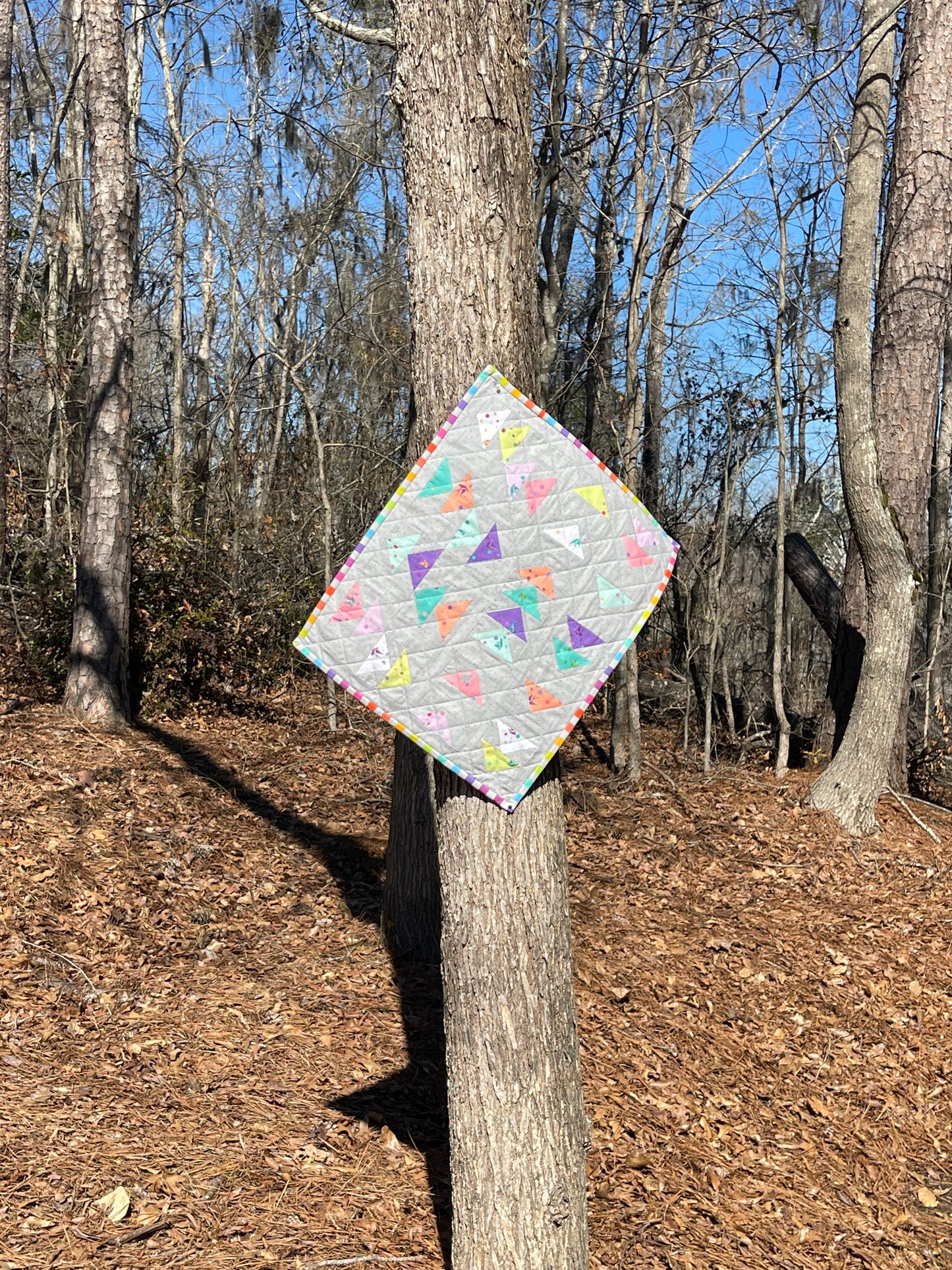Baby Geese Mini Quilt (Paper Pattern)