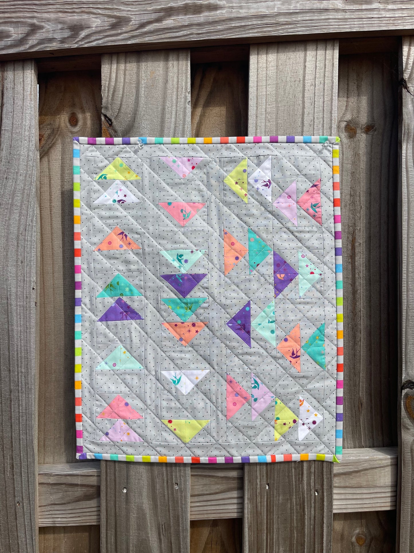 Baby Geese Mini Quilt (Paper Pattern)