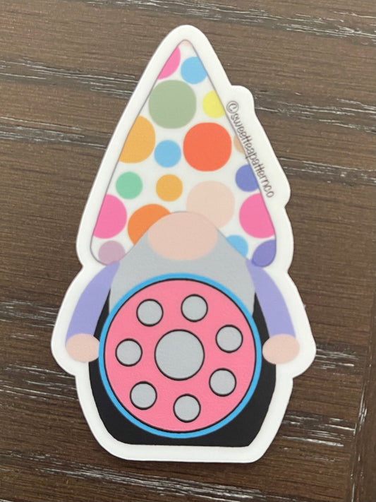 Gnome Spool Sticker