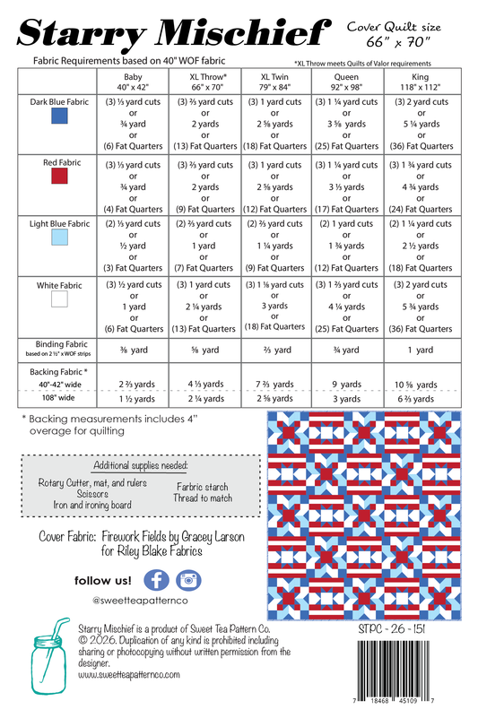 Starry Mischief (PDF Pattern)